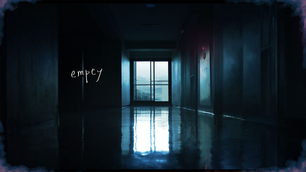 Обои для рабочего стола Пустой темный коридор (empty)