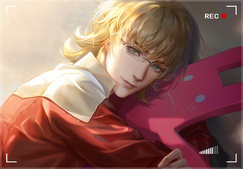 Обои на рабочий стол Barnaby Brooks Jr. / Барнаби Брукс-младший из аниме Tiger & Bunny / Тигр и кролик