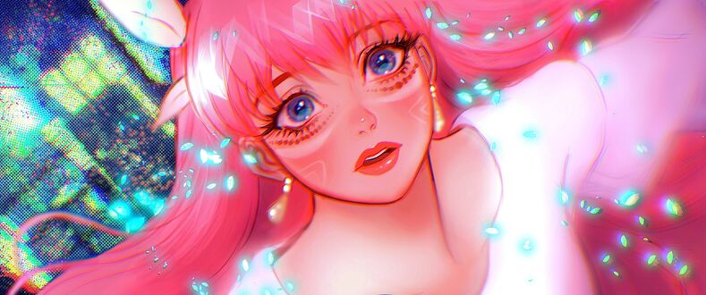 Обои на рабочий стол Красавица Belle, аниме Ryuu to Sobakasu no Hime