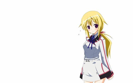 Обои на рабочий стол Charlotte Dunois / Шарлотта Дюнуа из аниме Infinite Stratos / Необъятные небеса