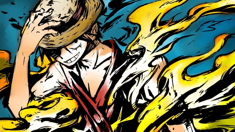 Обои для рабочего стола Luffyиз аниме One piece