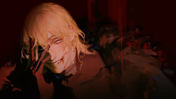 Обои на рабочий стол Дмитрий Александр Бладуд / Dimitri Alexandre Blaiddyd. из игры Fire Emblem