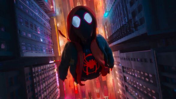 Обои на рабочий стол Spider man Майлз Моралес / Miles Morales