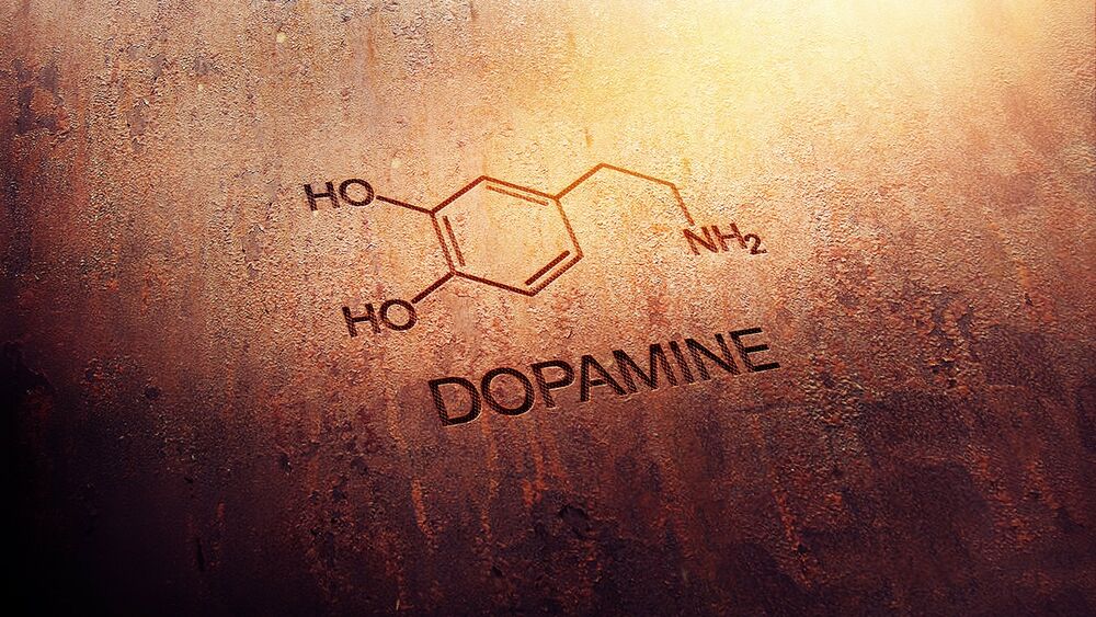 Обои для рабочего стола Химический элемент Дофамин / Dophamine