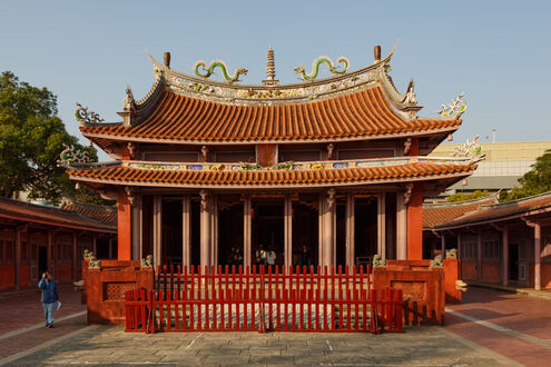 Обои на рабочий стол Буддийский храм, Тайвань / Taiwan