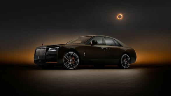 Обои на рабочий стол Автомобиль Роллс-Ройс / Rolls-Royce Black Badge Ghost Ékleipsis из частной коллекции