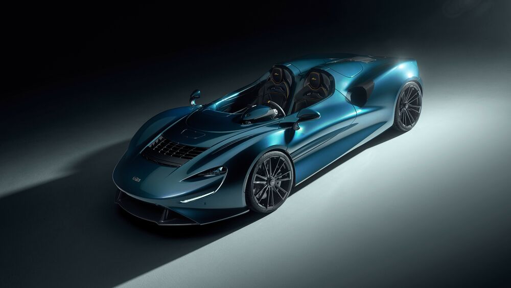 Обои для рабочего стола Изумрудный Novitec McLaren Elva 2023