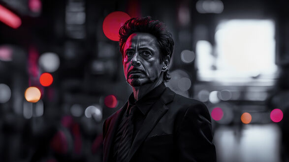 Обои на рабочий стол Anthony Edward Tony Stark из медиафраншизы «Кинематографическая вселенная Marvel»