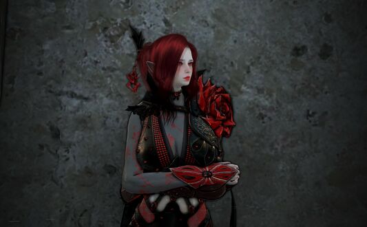 Обои на рабочий стол Эльфийка из игры Black Desert / Черная Пустыня