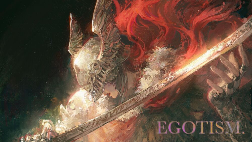 Обои для рабочего стола Malenia, Blade of Miquella / Маления, Клинок Микеллы из игры Elden Ring