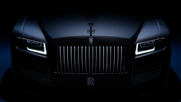 Обои на рабочий стол Решетка радиатора Rolls-Royce Ghost