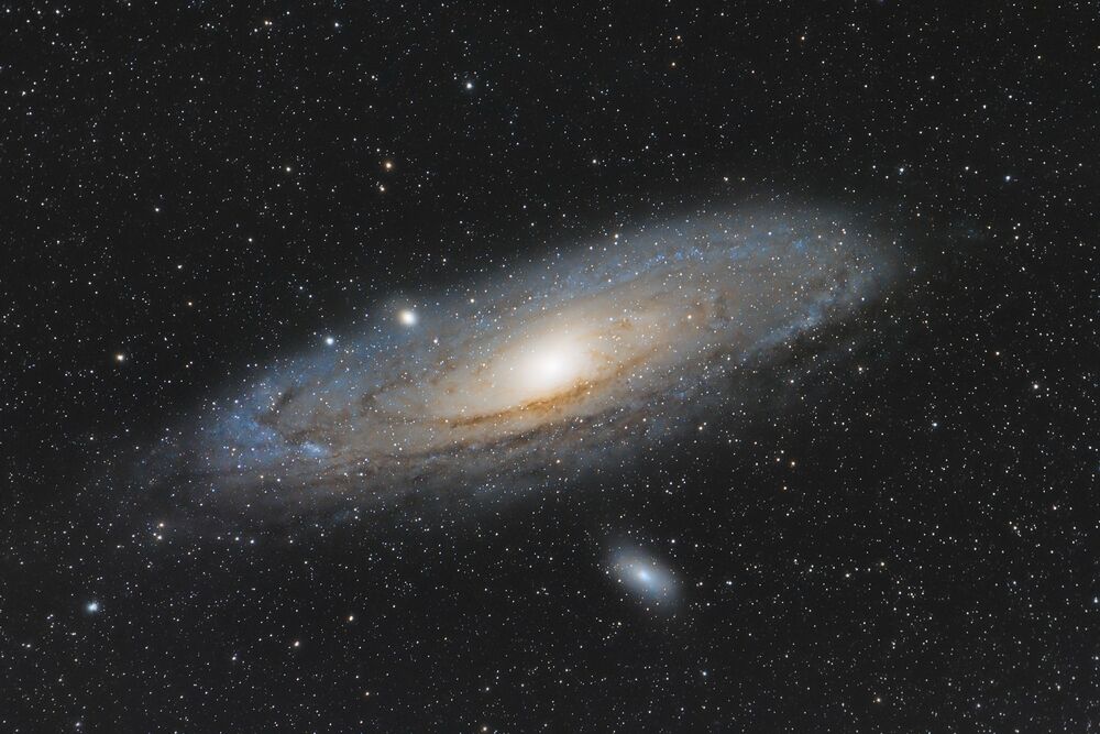 Обои для рабочего стола M31 - Галактика Андромеды