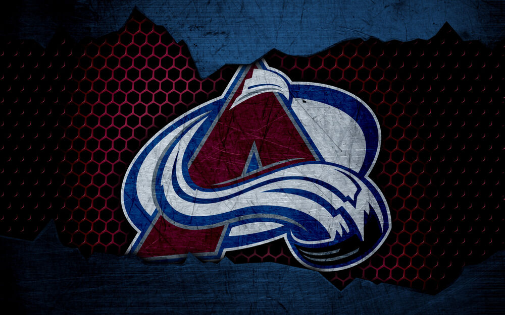 Обои для рабочего стола Эмблема хоккейного клуба Colorado Avalanche