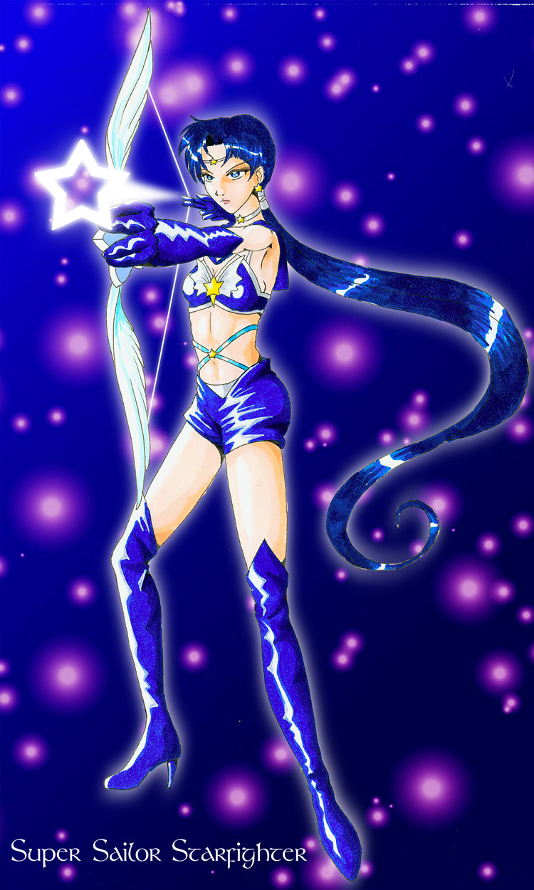 Фото Super Sailor Starlighter, фанарт по аниме Сейлор Мун