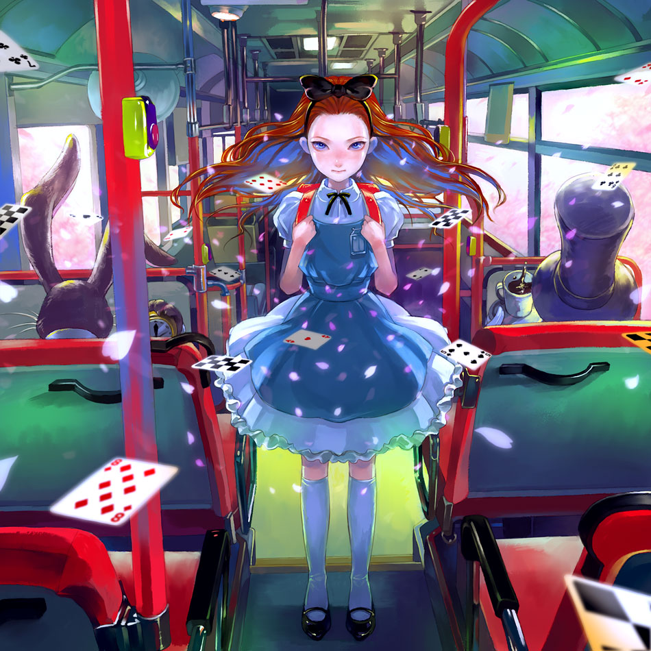 Фото Алиса в автобусе
