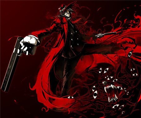 Фото Алукард из аниме Хеллсинг / Hellsing (be mine valentine? it`s nevertoo late)