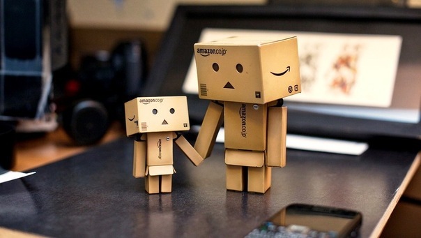 Картонный человечек Данбо (Danbo)!