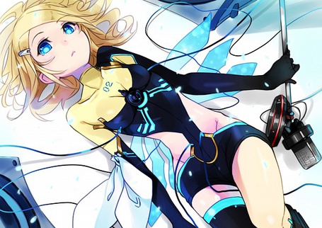 Фото Kagamine Rin / Кагамине Рин из аниме 'Vocaloid / Вокалоид'