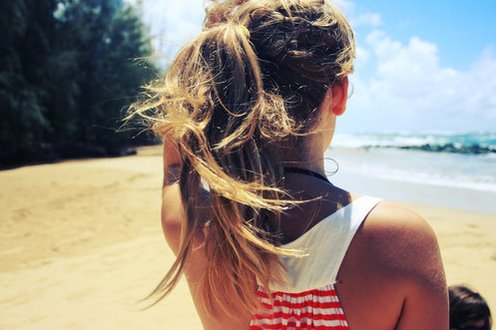 Фото Девушка на пляже