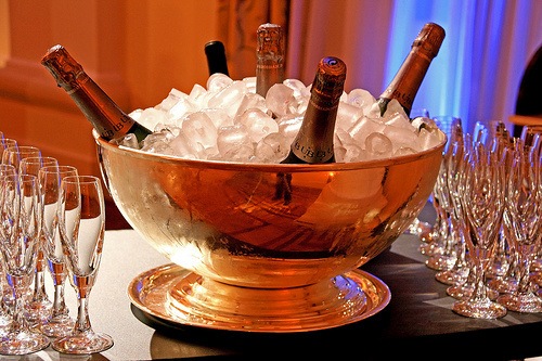 Фото Шампанское во льду
