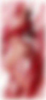 Фото Обнаженная девушка запуталась в своих же красных волосах, художница Даниэла Улиг / Daniela Uhlig