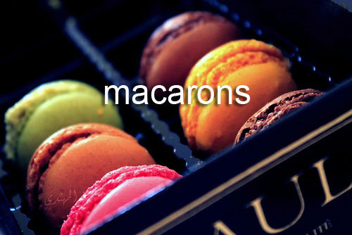 Фото Разноцветное печенье (Macarons)