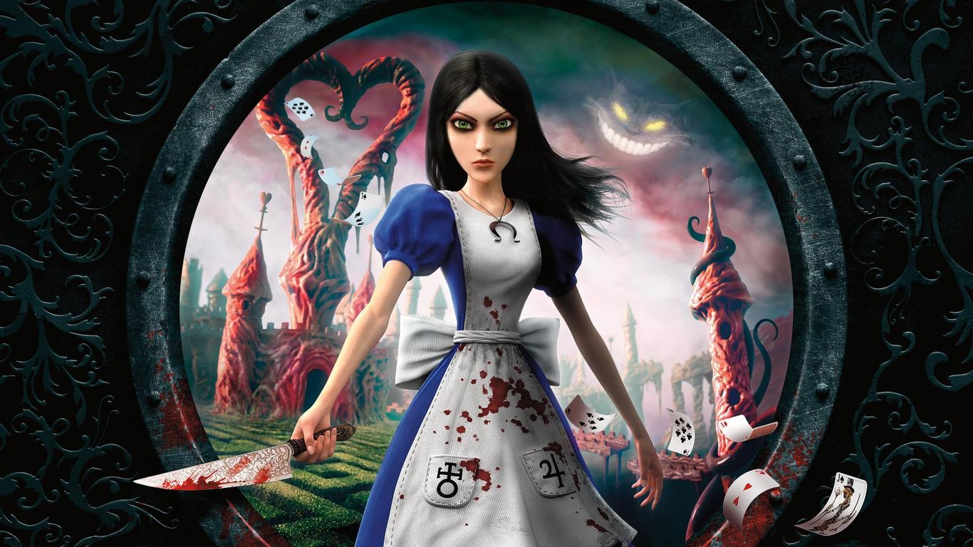 Фото Фото Alice: Madness Returns (рус. Алиса: Безумие Возвращается).Алиса с  ножом