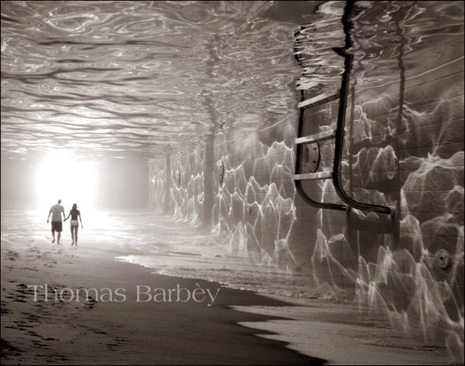 Фото Прогулка по пляжу под водой, фотограф -Thomas Barbey