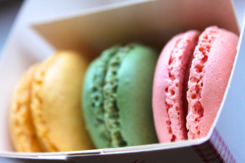 Фото Печенье 'Macarons' в коробке