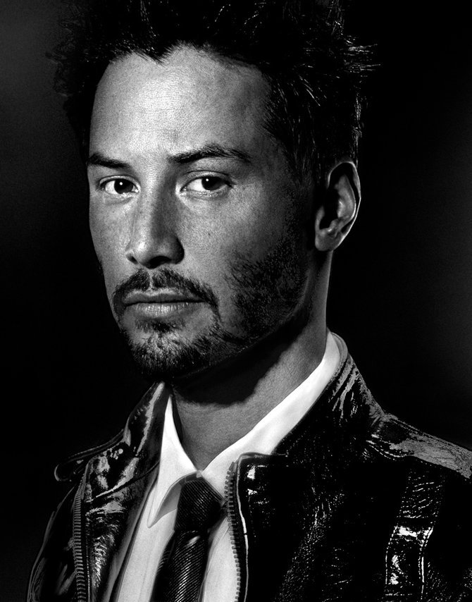 Фото Американский известный актер Киану Ривз / Keanu Reeves, известные фотографы Markus Klinko & Indrani
