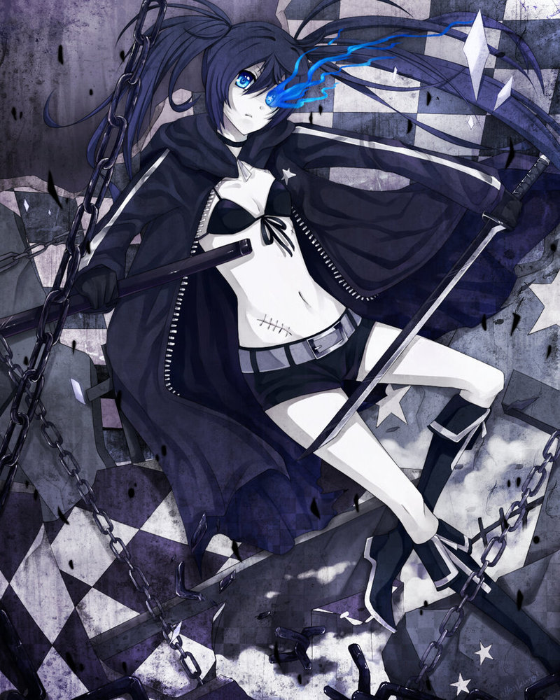 Фото Фанарт - из анимэ Стрелок с Черной скалы/ Black Rock Shooter