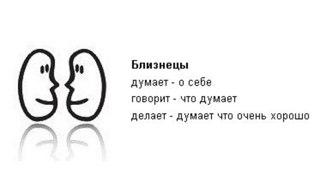 Гороскоп близнецы в картинках с надписями