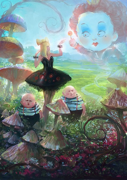 Фото Современная Алиса в стране чудес / Alice in Wonderland