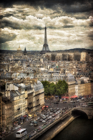 Фото Панорама Парижа / Paris, Франция / France