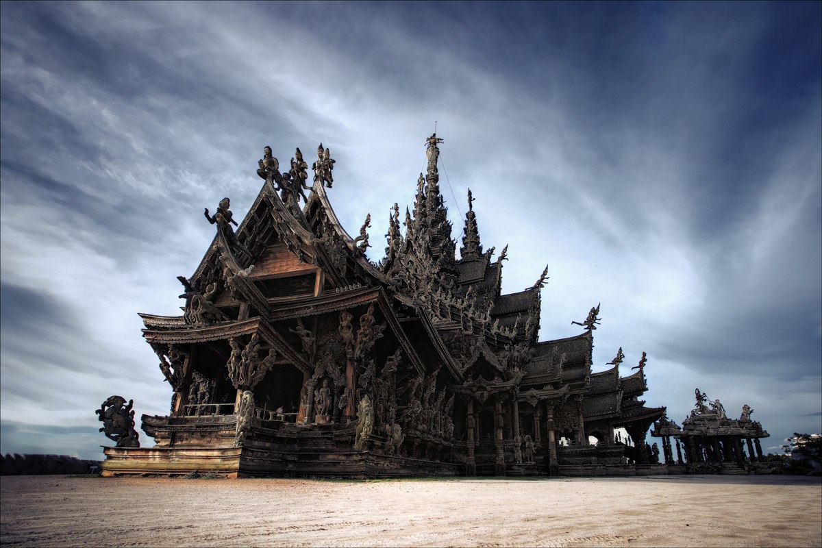 Фото Величественный Храм Истины, Таиланд / Thailand