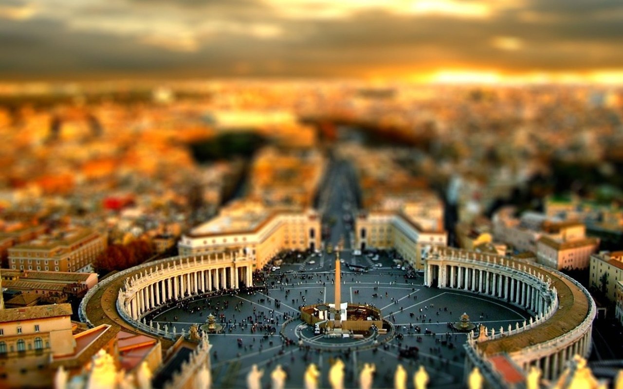 Фото Миниатюрная площадь Св. Петра, Ватикан / St. Peter's Square, Vatican City