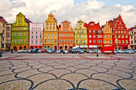 Фото Дома на улице Варшавы, Польша / Warsaw, Poland