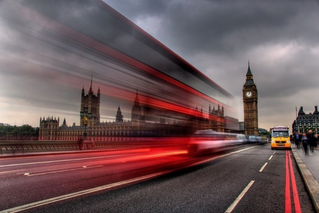 Фото Движение дороги в Лондоне, Англия / London, England
