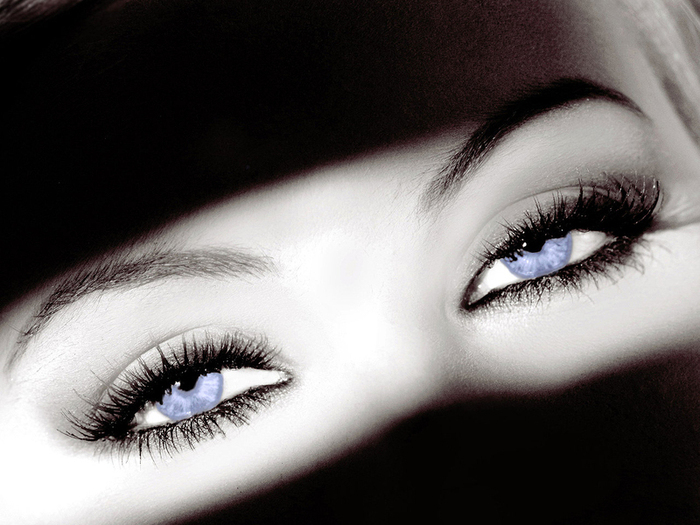 Эстетика голубых глаз - 88 фото