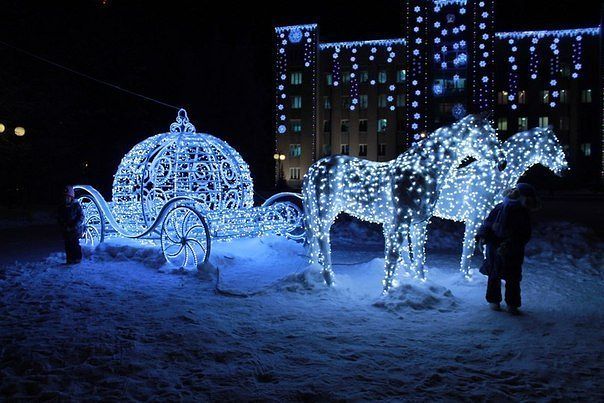 Фото повозки с лошадью