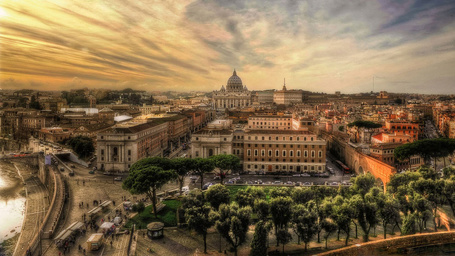 Фото Оживленный Ватикан / Vatican, Рим / Rome