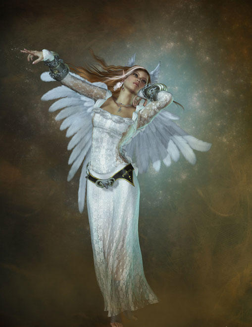 Фото ангела с крыльями девушек