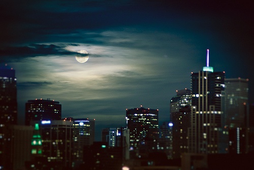 Фото Ночной город