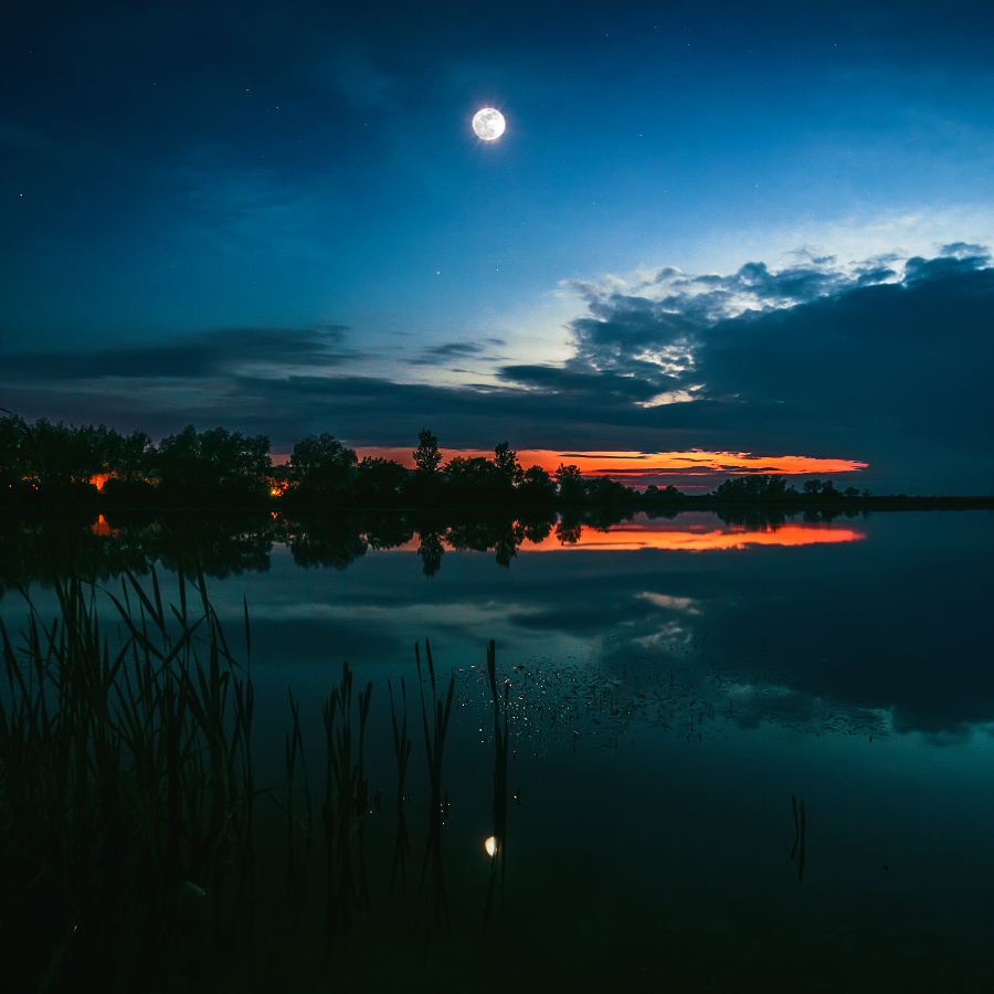 Луна озера ночи. Ночное озеро. Озеро ночью. Берег озера ночью. Берегу озера ночью.