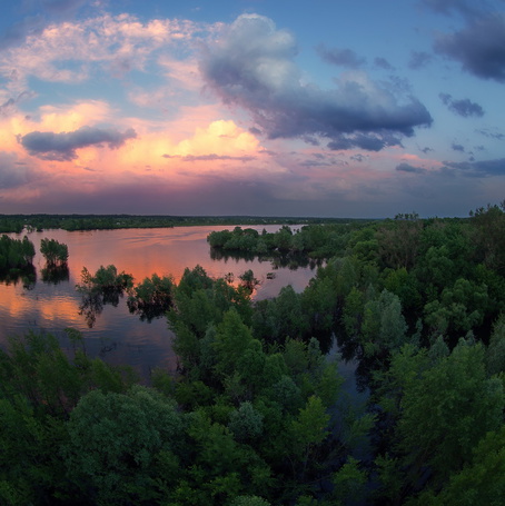 Фон водная гладь