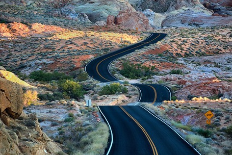 Фото Valley of Fire хайвей, Невада, США / Nevada, United States