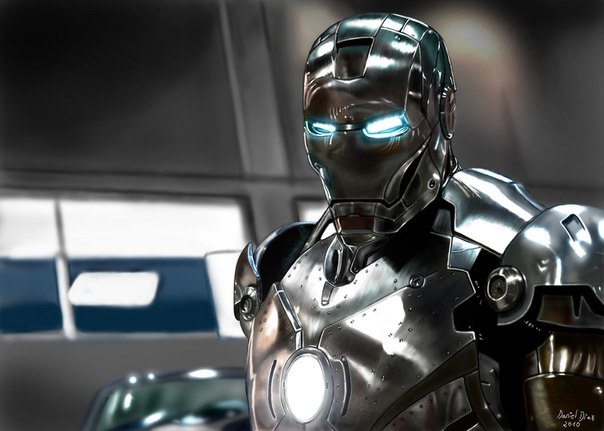 Фото Визуализация стального костюма железного человека по мотивам фильма Iron man / Железный человек, автор danimix1983