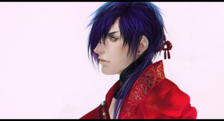 Фото Арт Koujaku из игры DRAMAtical Murder / Актер - убийца, художник felicemelancholie