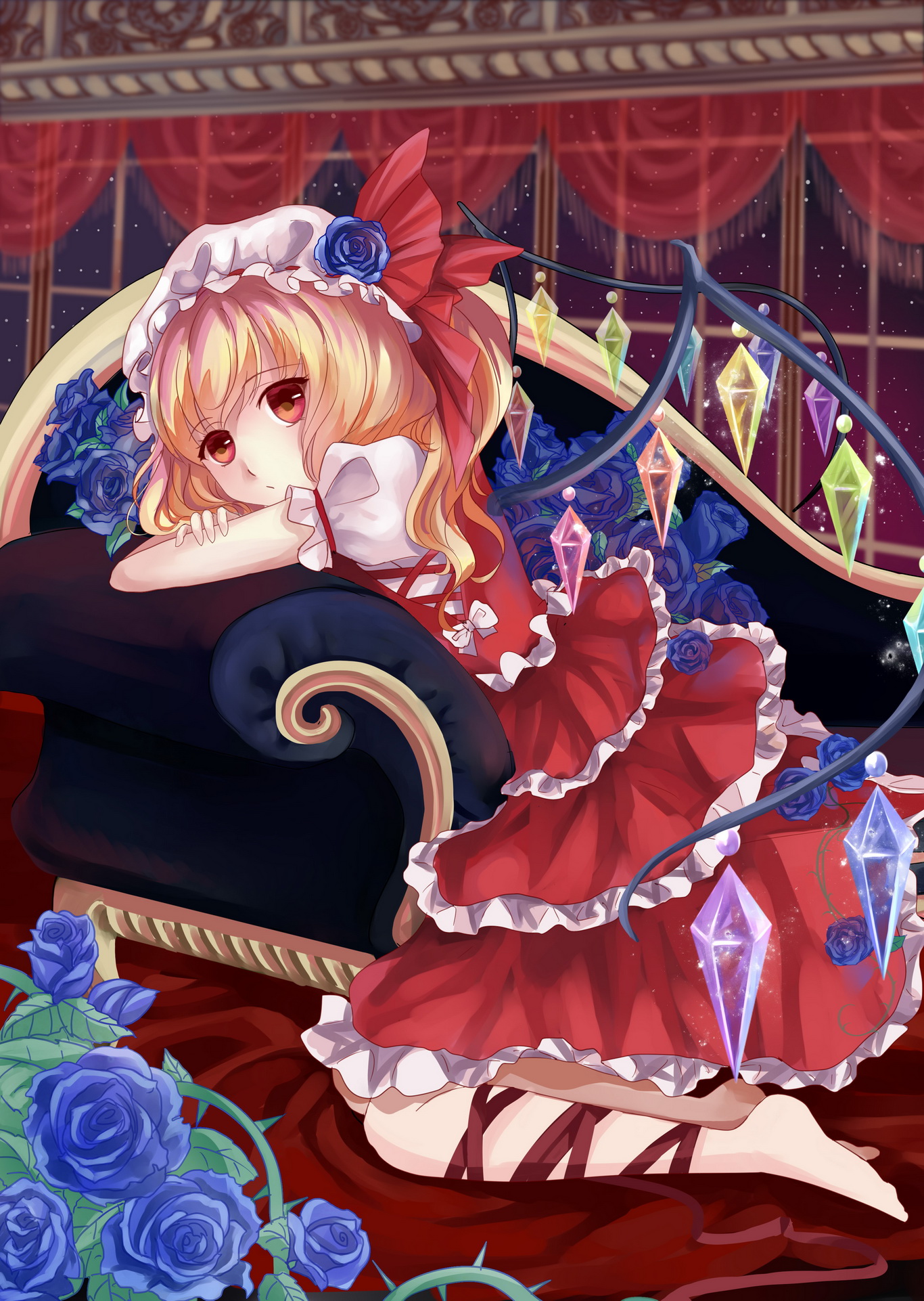 Фото Flandre Scarlet / Фландр Скарлет из игры Тохо / Touhou Project