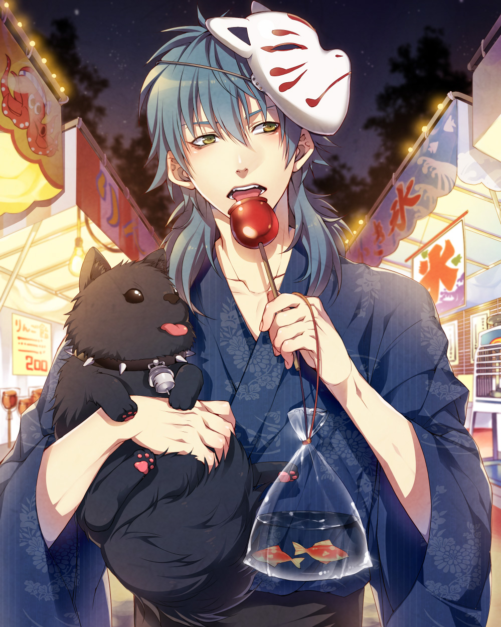 Фото Рен / Ren и Аоба / Aoba из игры DRAMAtical Murder